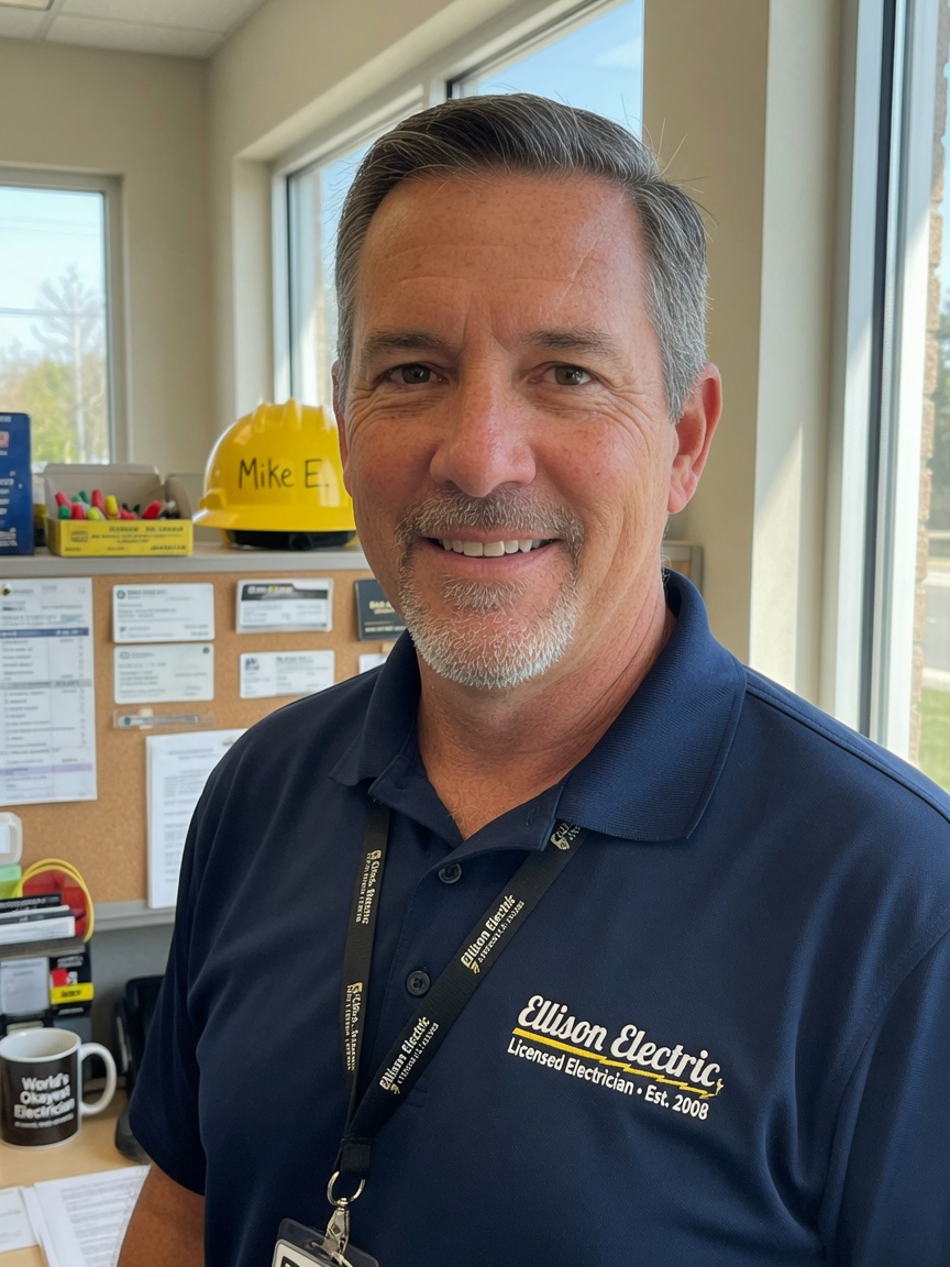 Mike Ellison, Owner Electrician